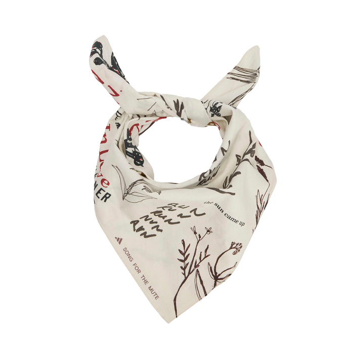 Adidas x Song for the Mute Running Bandana (Cream White / Mystery Red / Black / Aurora Coffee)
