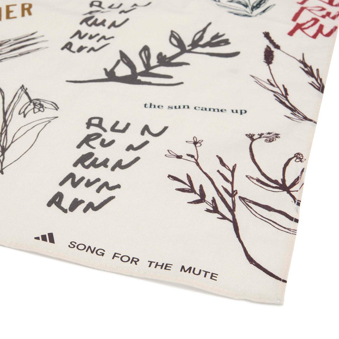 Adidas x Song for the Mute Running Bandana (Cream White / Mystery Red / Black / Aurora Coffee)