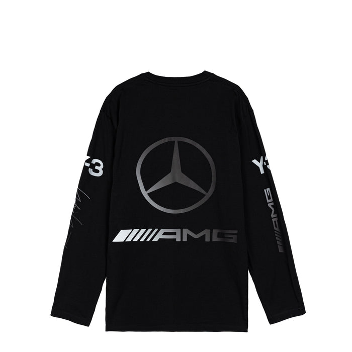 Adidas Y-3 x Mercedes-AMG PETRONAS F1 Team Chaos Logo Long Sleeve Tee