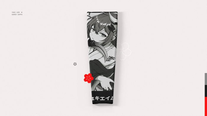 Yuki Aim x GamerSupps Waifu Gaming Arm Sleeve