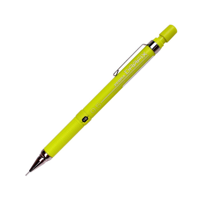 Zebra Drafix Mechanical Pencil 0.5mm Limited Edition in light-green with black grip markings
