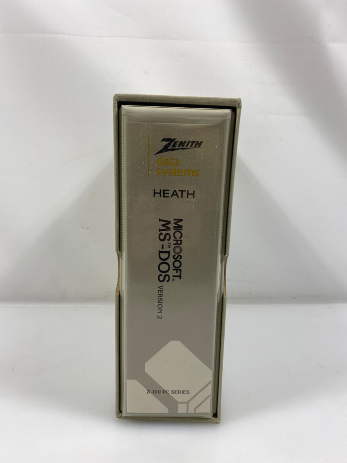 Zenith Data Systems Conversational  MS-DOS 1984 Binder Slipcase