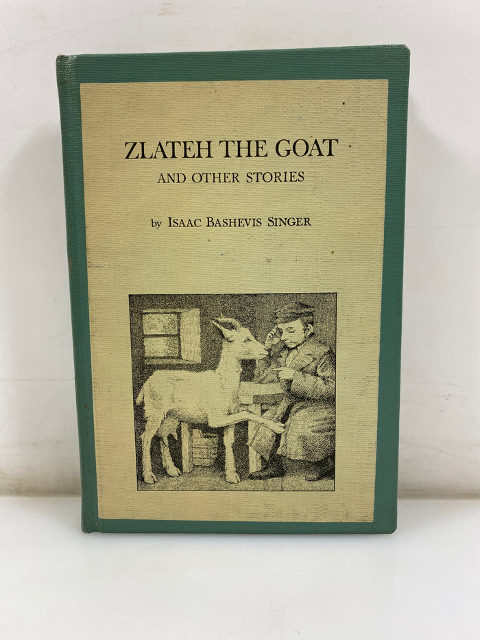 Zlateh the Goat & Other Stories by Singer Ex-Library 1966 HC
